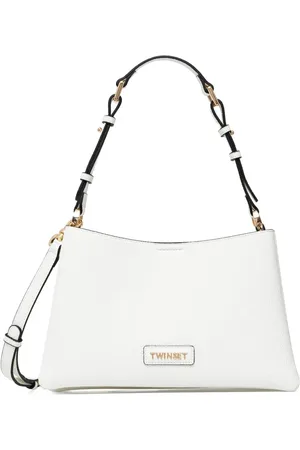 Twin-Set Bolsa de hombro con letras del logo