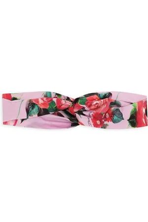 Dolce & Gabbana Banda para el cabello con estampado floral