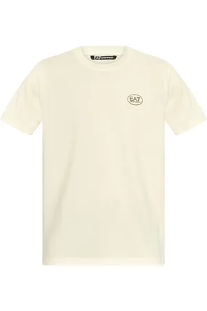 EA7 Playera con parche del logo