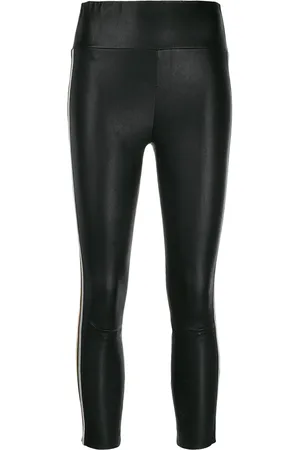 SPRWMN Leggins capri con rayas laterales