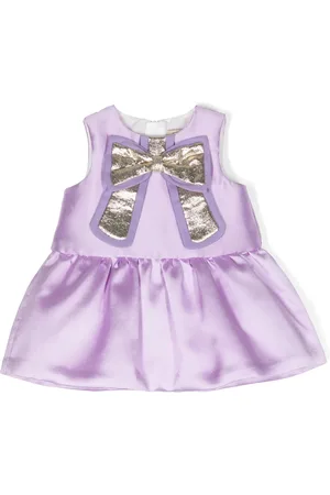 HUCKLEBONES LONDON Set de vestido con aplique de moño