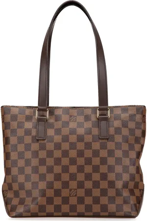 LOUIS VUITTON Tote Damier Ebene Cabas Piano 2006