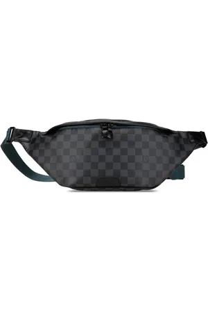LOUIS VUITTON 2019 Damier Graphite Discovery Bumbag belt bag