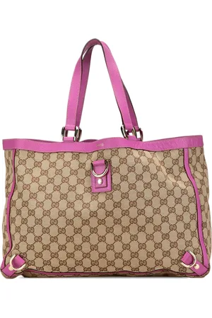 Gucci Tote GG Canvas Abbey D Ring 2000-2015