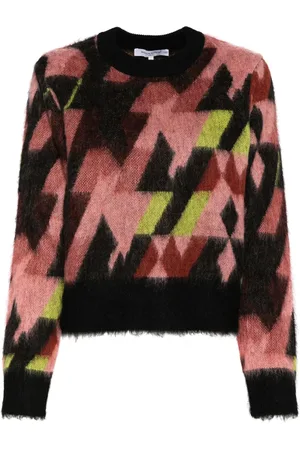 Maison Kitsuné Suéter con motivo gráfico en jacquard