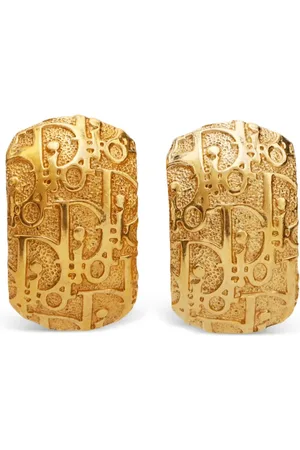 Dior Aretes de clip Trotter 1990