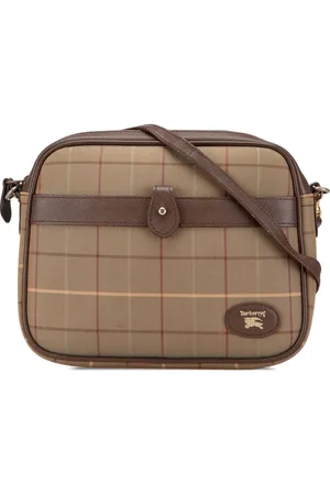 Burberry Bandolera con motivo Vintage Check 20st Century