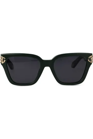 Roberto Cavalli Lentes de sol con armazón cuadrada