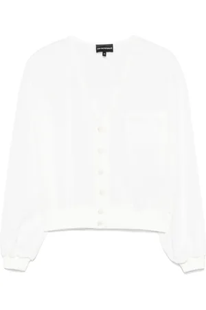 Emporio Armani Blusa con logo bordado
