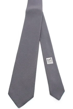 Hermès Corbata de seda 2010