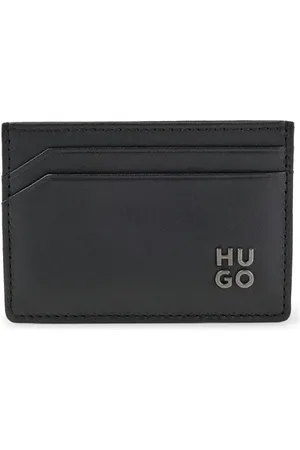 HUGO BOSS Tarjetero con letras del logo