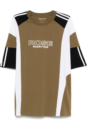 MARTINE ROSE Playera con paneles