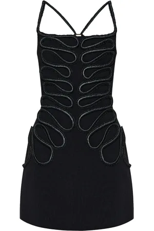 Cult Gaia Vestido con detalle bordado