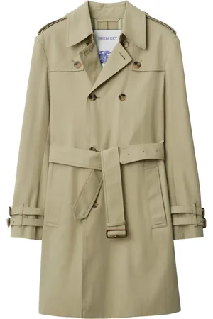 Burberry Gabardina con diseño midi