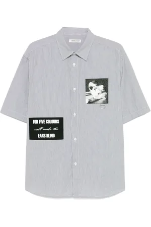 UNDERCOVER Camisa con diseño patchwork