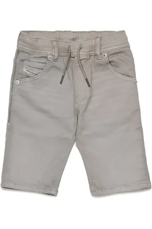 Diesel Shorts de mezclilla con cordones en la pretina