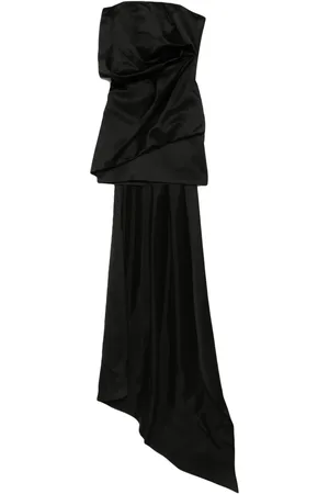 ALMAZ Vestido corto con diseño drapeado