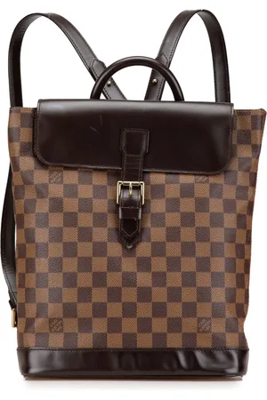 LOUIS VUITTON Mochila Damier Ebene Soho 1998