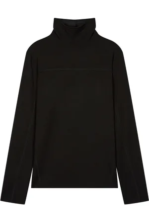 Studio Tomboy Playera manga larga con cuello vuelto
