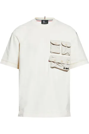 Moncler Playera con logo estampado