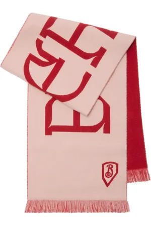 Burberry Bufanda con logo en intarsia
