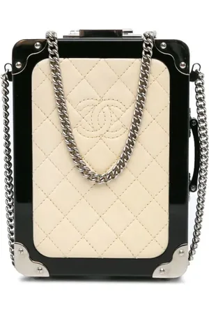 CHANEL Bolsa crossbody Evening In The Air CC Trolley Minaudiere Chain Clutch 2016-2017