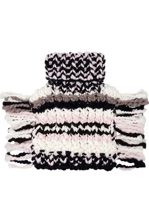 Ganni Calentador para el cuello tejido de crochet