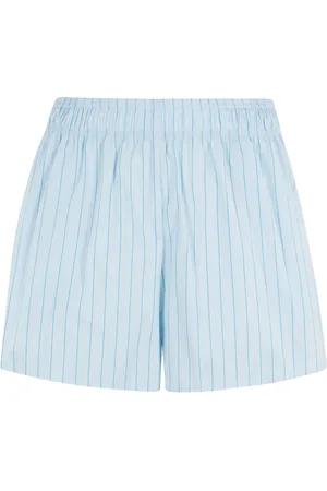 Roberto Collina Shorts con motivo de rayas