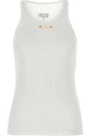Maison Margiela Top tejido de canalé