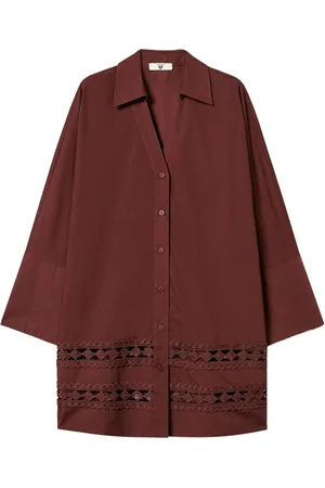 Twin-Set Camisa con diseño entretejido