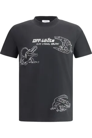 OFF-WHITE Playera Croco