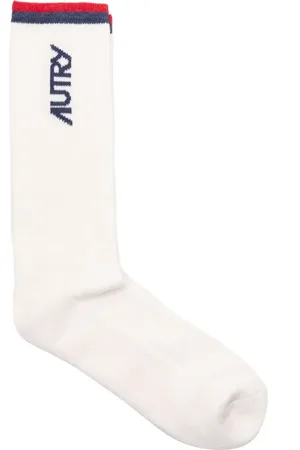 Autry Calcetines con logo en intarsia