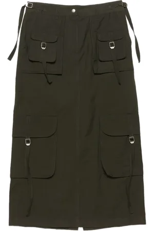 Acne Studios Falda midi estilo cargo