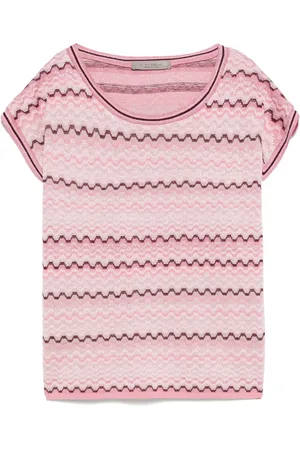 D.EXTERIOR Top con motivo en jacquard