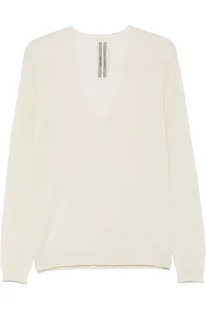 Rick Owens Top con cuello en V