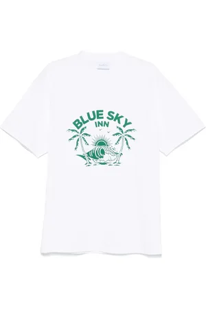 BLUE SKY INN Playera Green Wave