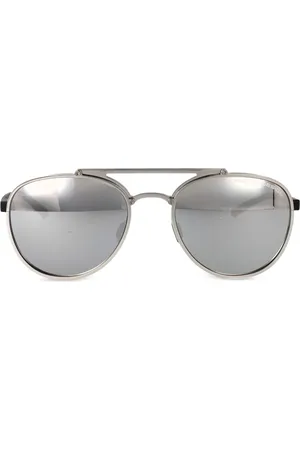 Porsche Design Lentes de sol con armazón ovalada