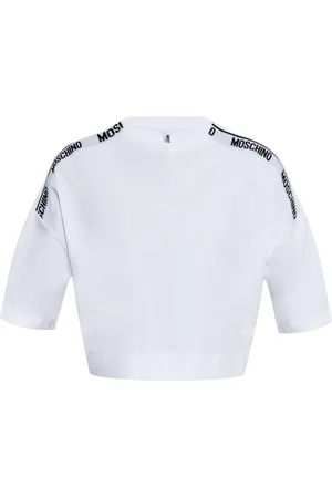 Moschino Playera con logo estampado
