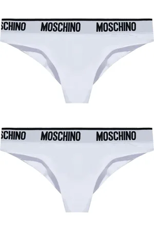Moschino Pack de dos piezas de ropa interior con logo