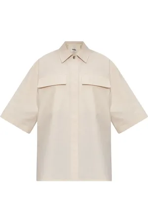 Jil Sander Camisa con bolsillo de parche