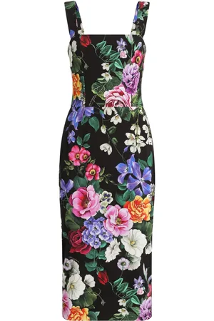 Dolce & Gabbana Vestido midi con estampado floral