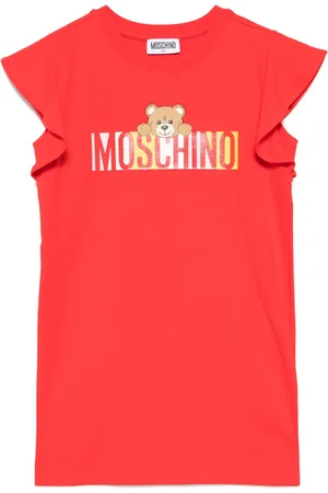 Moschino Vestido con logo estampado