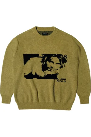 Mainless Suéter tejido en intarsia