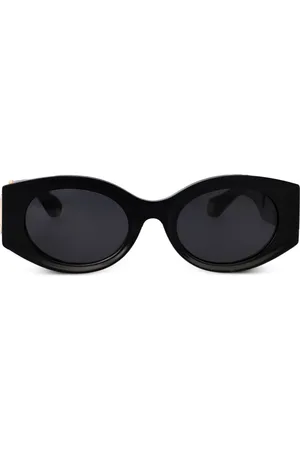 Roberto Cavalli Lentes de sol con placa del logo