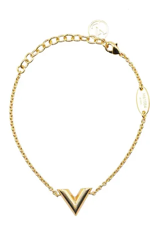 LOUIS VUITTON Pulsera Gold Plated Essential V Bracelet 2021