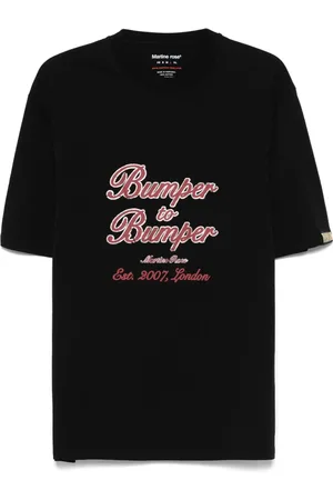 MARTINE ROSE Playera cuello redondo