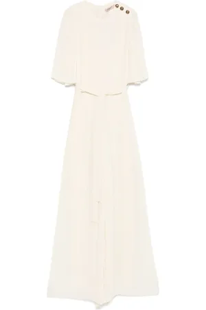 Twin-Set Jumpsuit de crepé georgette