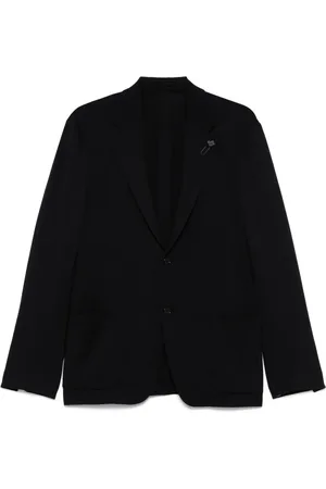 LARDINI Blazer con detalle de broche