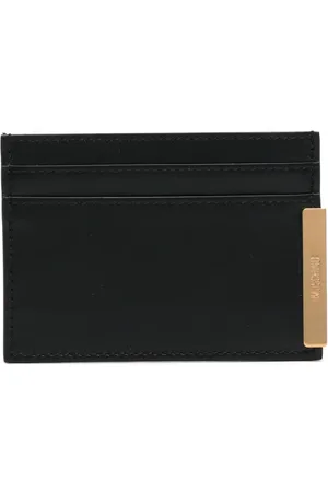 Moschino Tarjetero con placa del logo