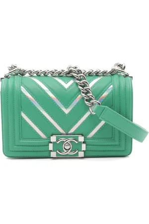 CHANEL Bolsa de hombro Boy CHANEL pequeña 2017-2018